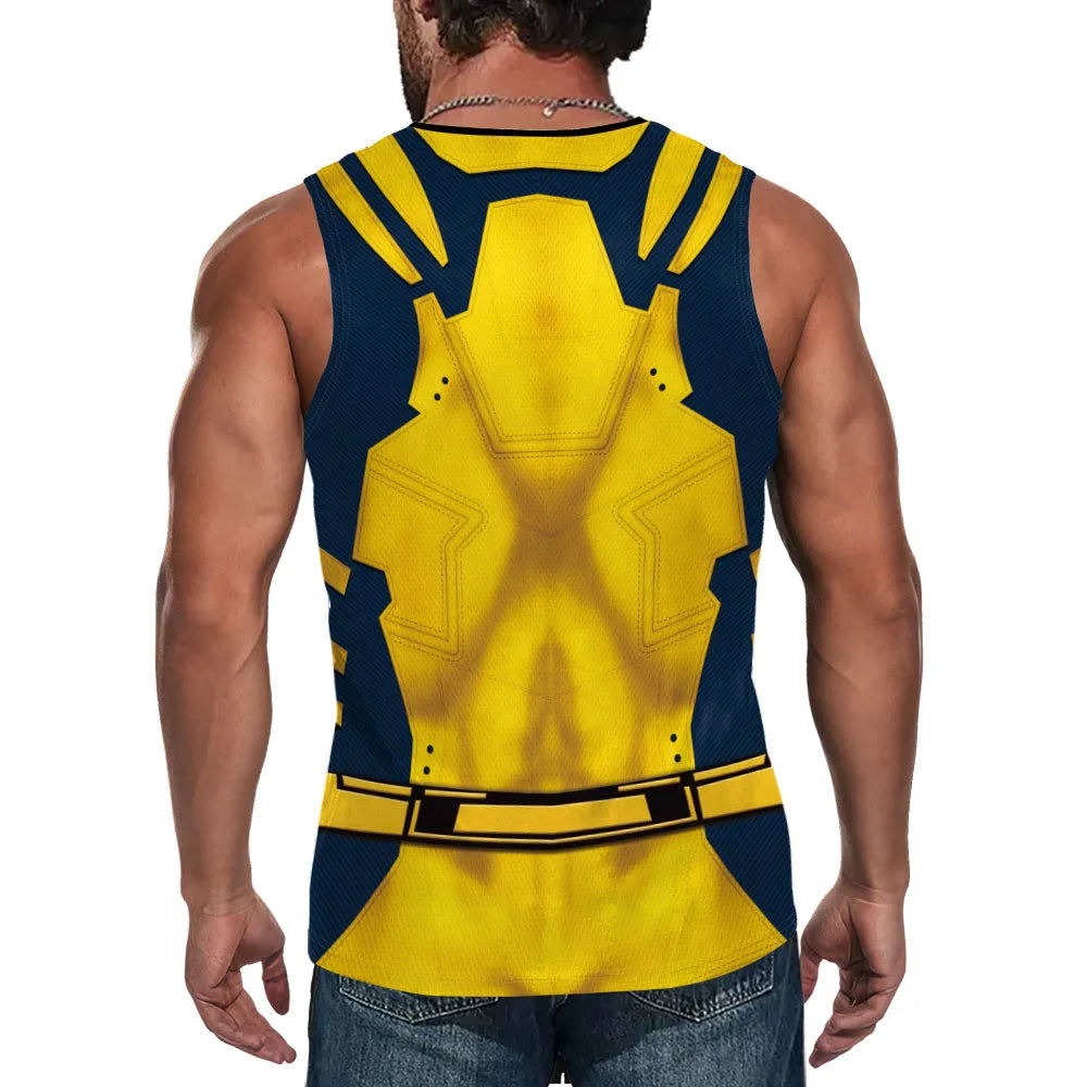 Deadpool Wolverine Sleeveless Tank Top Shirts