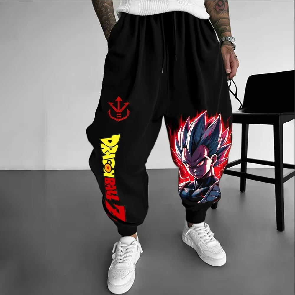 Dragon Master Harajuku Joggers - Loose Fit Sweatpants for Saiyans