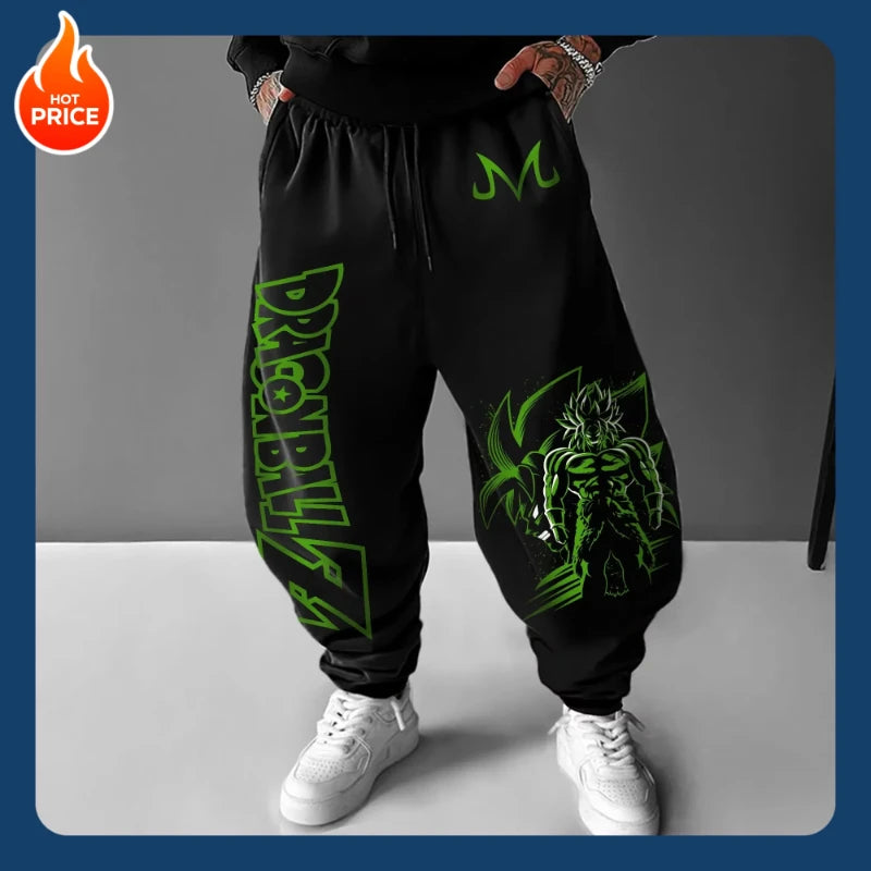 Dragon Master Loose Fit Sweatpants - Cotton Joggers for Saiyans
