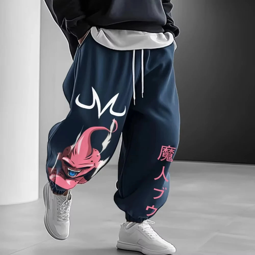 Dragon Master Harajuku Joggers - Loose Fit Sweatpants for Saiyans