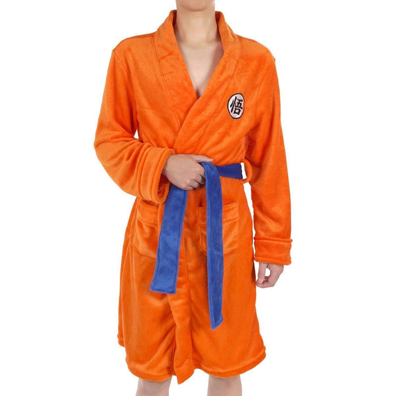 Dragon Warrior Cosplay Flannel Bathrobe Pajamas
