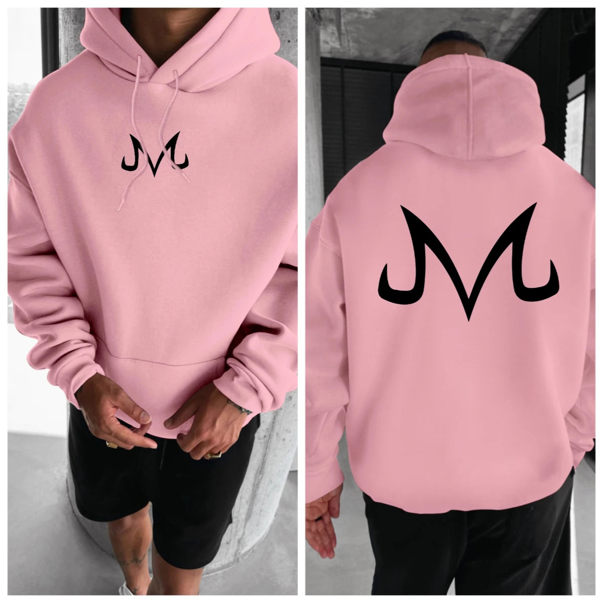 Dragon Majin Hoodie - Elastic Cotton, Soft & Breathable, Flexible Fit Pullover
