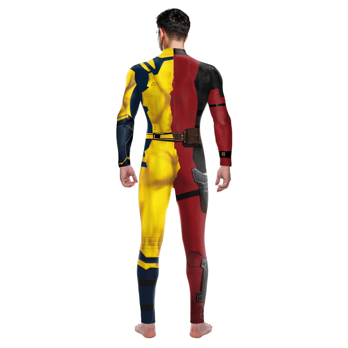 Deadpool Wolverine Cosplay Costume Jumpsuit