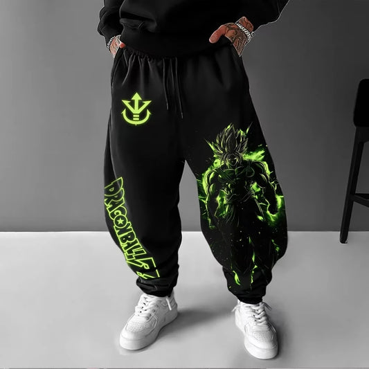 Dragon Master Harajuku Joggers - Loose Fit Sweatpants for Saiyans