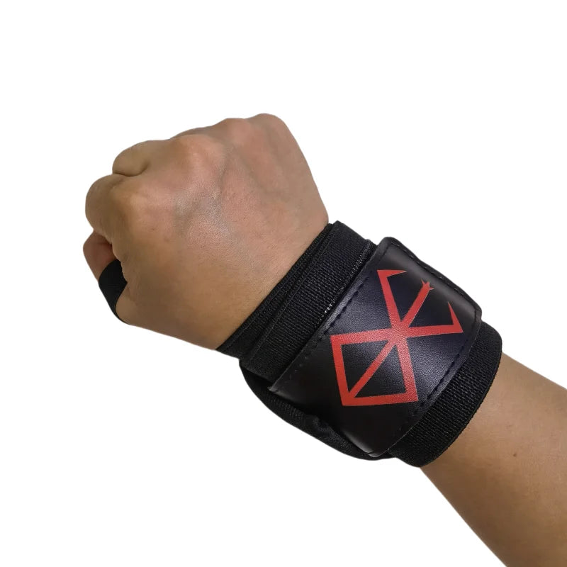 Anime Weight Lifting Wrist Wraps - Heavy Duty Professional Grade Wrist Support brace