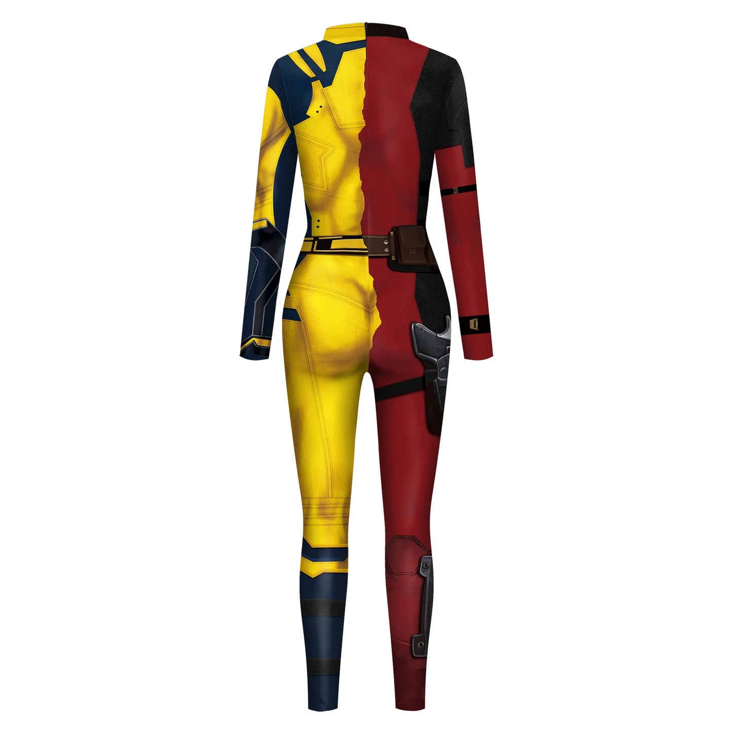 Deadpool Wolverine Cosplay Costume Jumpsuit