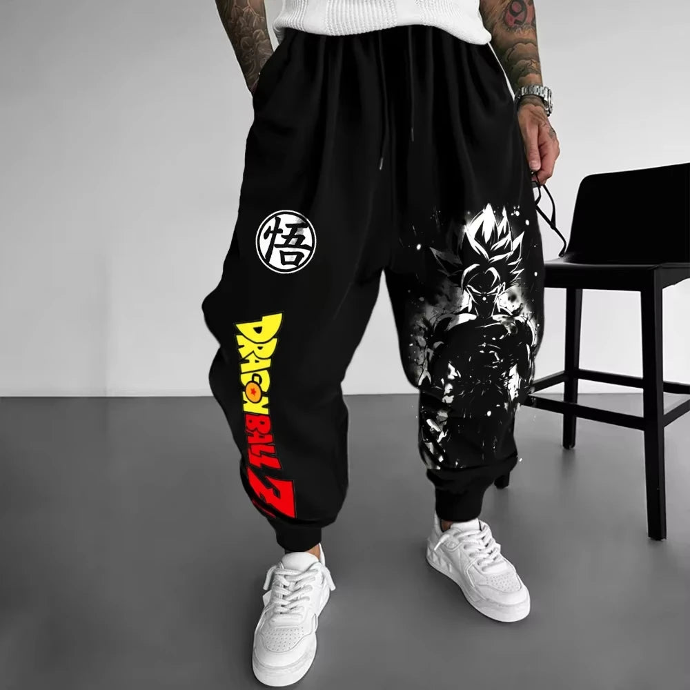 Dragon Master Harajuku Joggers - Loose Fit Sweatpants for Saiyans