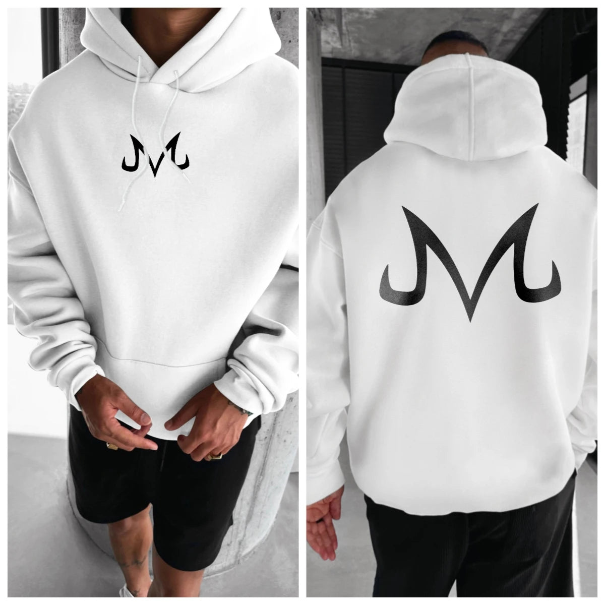 Dragon Majin Hoodie - Elastic Cotton, Soft & Breathable, Flexible Fit Pullover