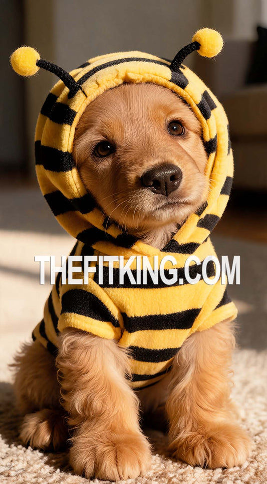 Bee Pet Cosplay Hoodie for Small and Medium Dogs & Cats