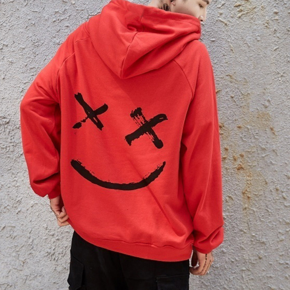 Lil Peep Happy Face Hoodie Multiple Colors