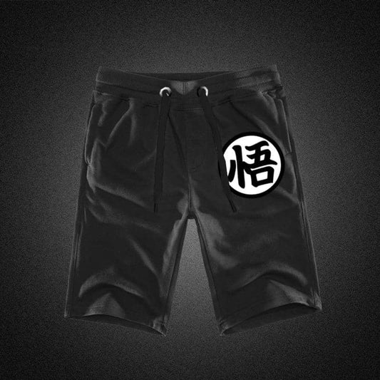 Dragon Drawstring Workout Shorts Black Version 2 - FitKing