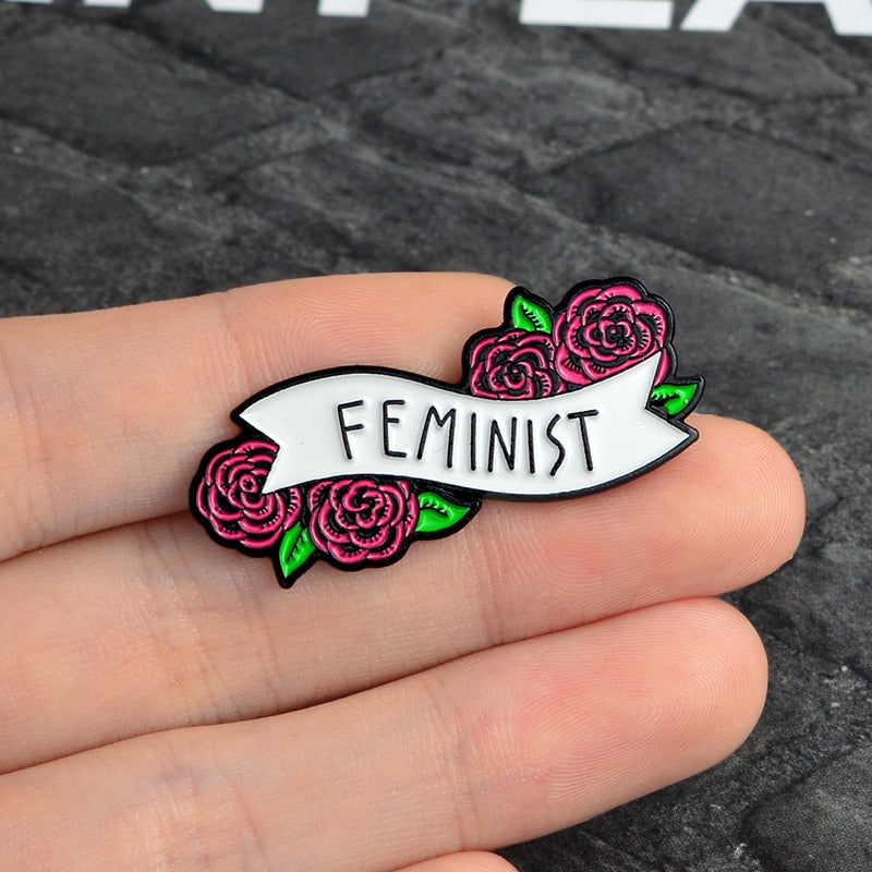 Feminist Pins Badge