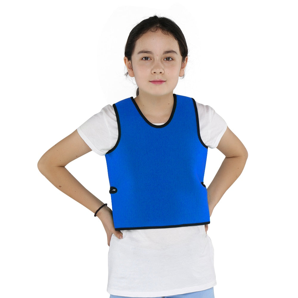 Weighted Sensory Compression Vest for Autism and Hyperactivity, Deep Pressure Vest for Kids with Mood Processing Disorders