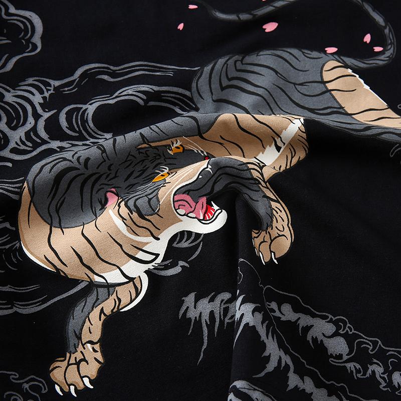 Fearless Tiger Painted T-shirt