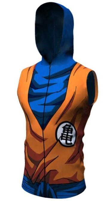 Dragon Z Ultra Warrior Sleeveless Hoodie