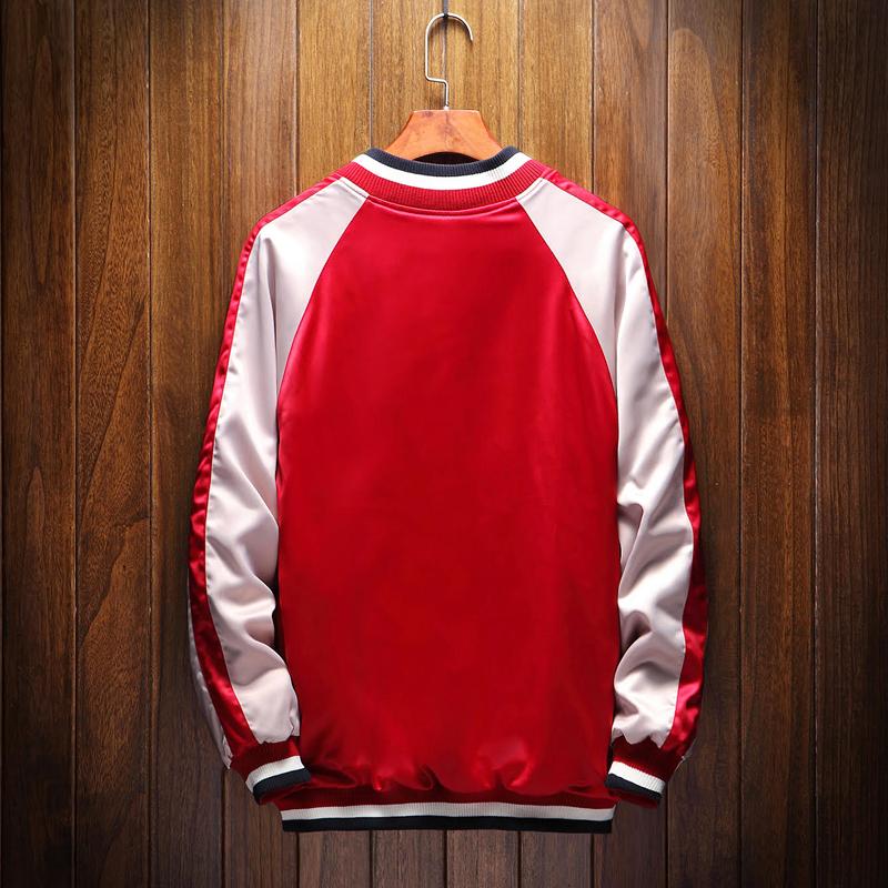 Kitsune Nine Tailed Fox Sukajan Souvenir Jacket [Reversible]