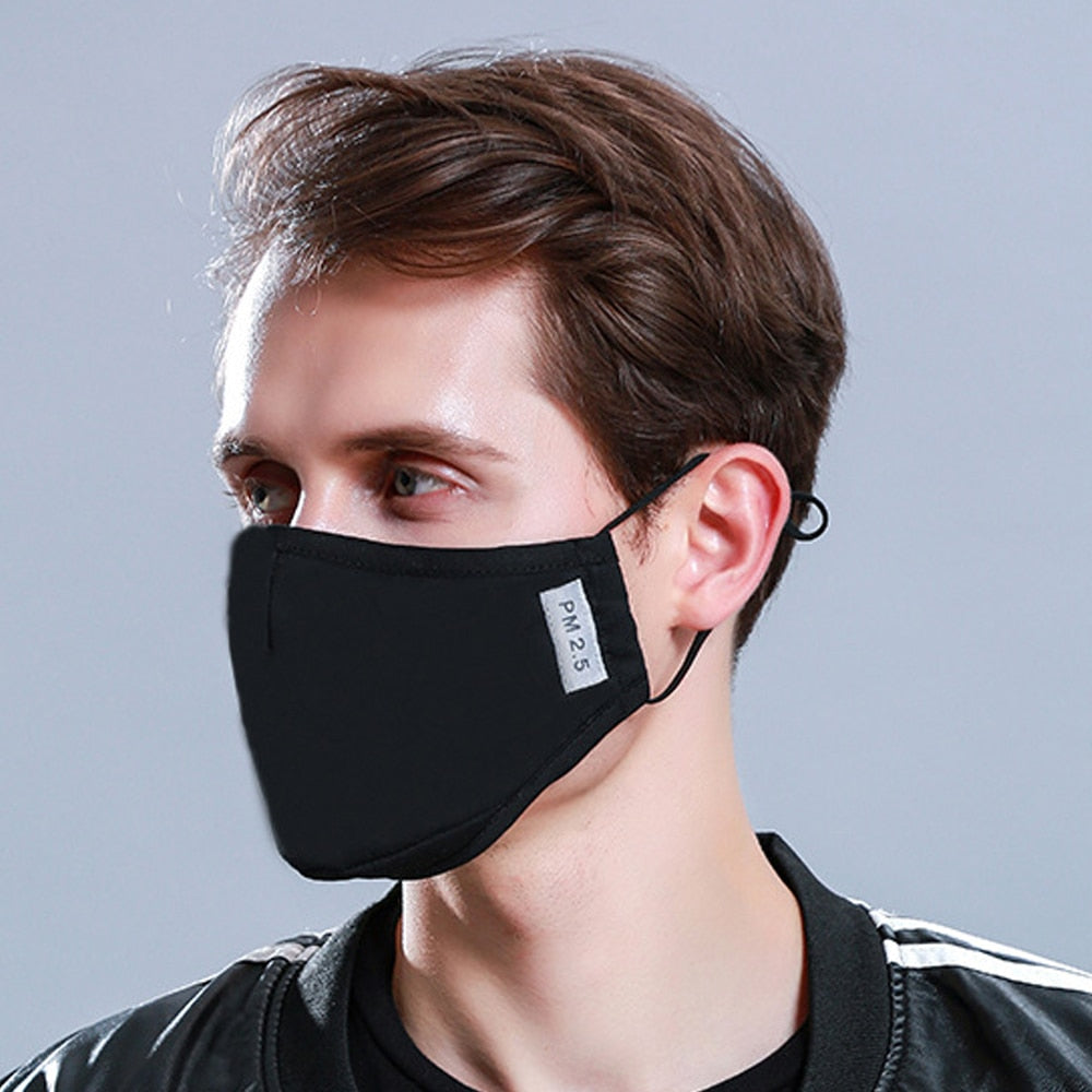 Reusable Protective Face Mask and Mouth Mask with Activated Carbon Filter and Dustproof Design - Superhero Gym Gear