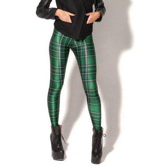 Green Candy Apple Women's Leggings - FitKing