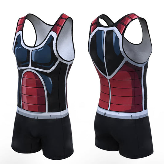 Dragon Z Red Warrior Men's Powerlifting Singlet