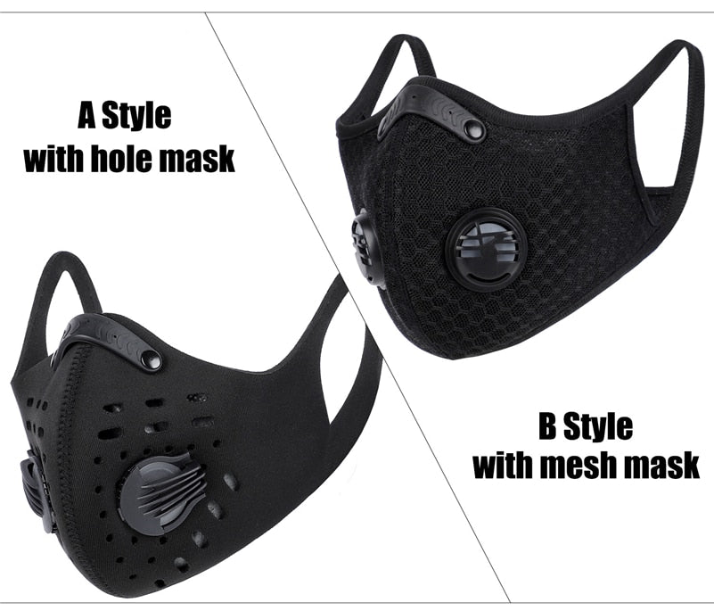Protective Face Mask for Airborne Contaminants/Dust/Biking N99 Sport Face Mask With Filter Activated Carbon - Superhero Gym Gear