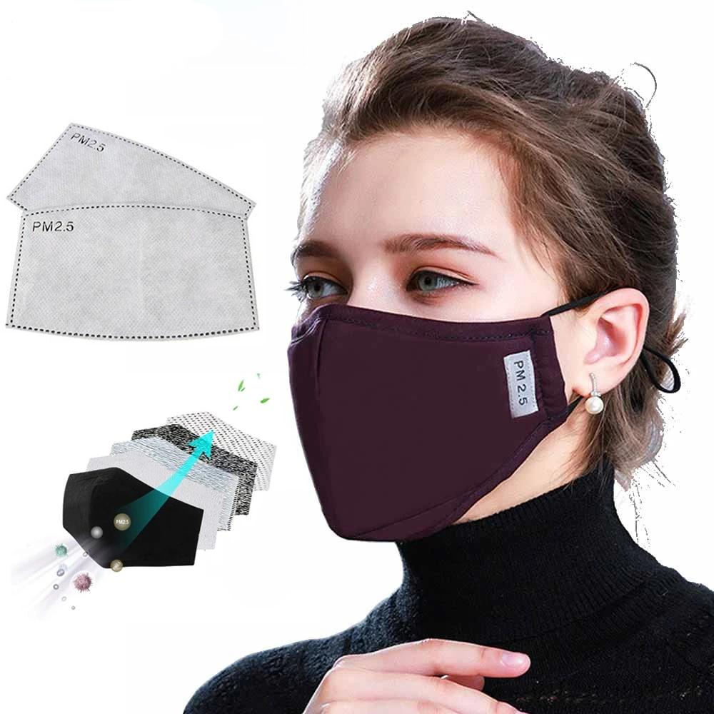 Reusable Protective Face Mask and Mouth Mask with Activated Carbon Filter and Dustproof Design - Superhero Gym Gear