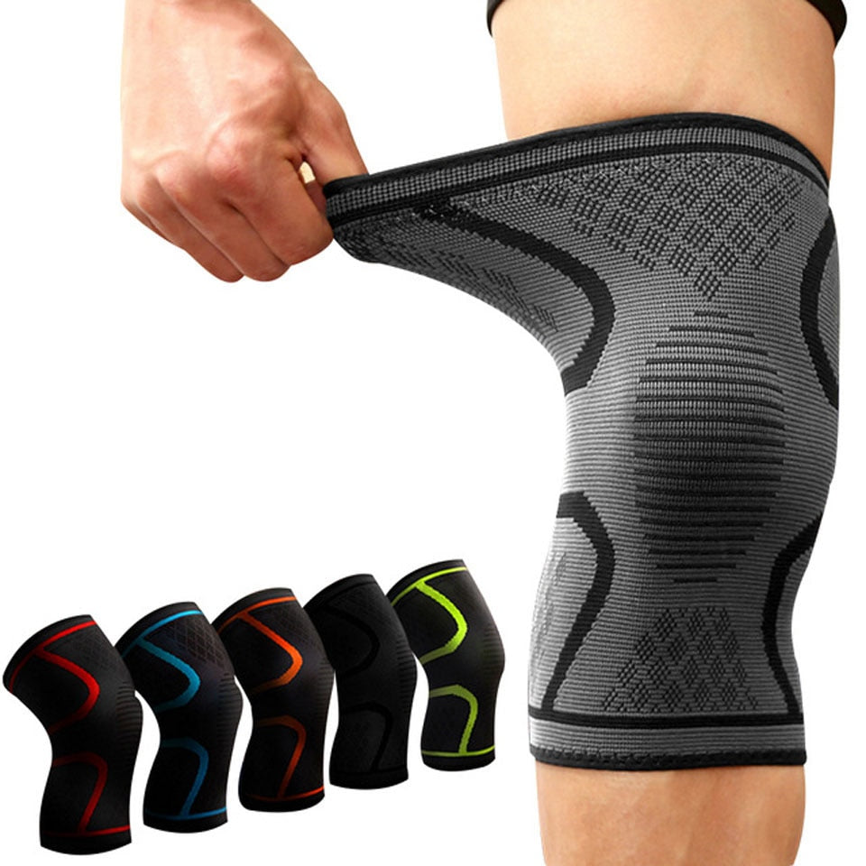 Fitness Knee Support Brace - Compression Knee Pad Sleeve for Running Cycling and Weight Training