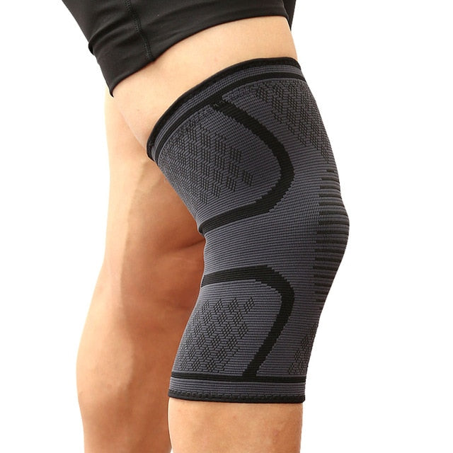 Fitness Knee Support Brace - Compression Knee Pad Sleeve for Running Cycling and Weight Training