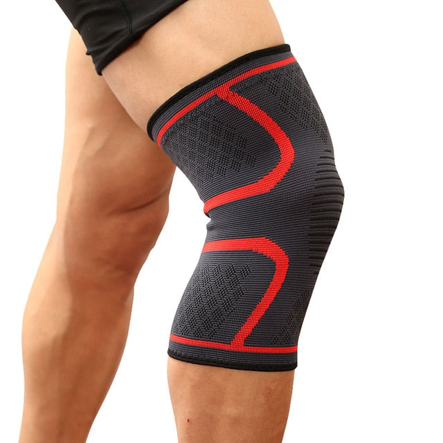 Fitness Knee Support Brace - Compression Knee Pad Sleeve for Running Cycling and Weight Training