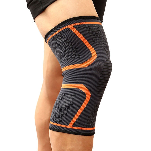 Fitness Knee Support Brace - Compression Knee Pad Sleeve for Running Cycling and Weight Training