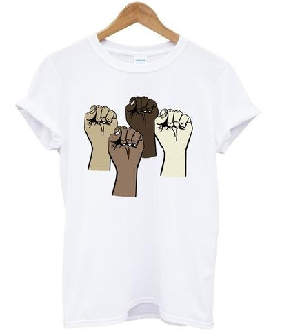 Black Lives Matter Unisex T-Shirt Freedom and Equality - Superhero Gym Gear
