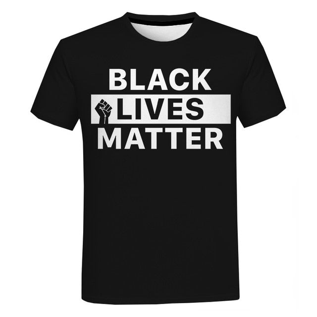 Black Lives Matter T Shirts Be the Change Support Equality - Superhero Gym Gear