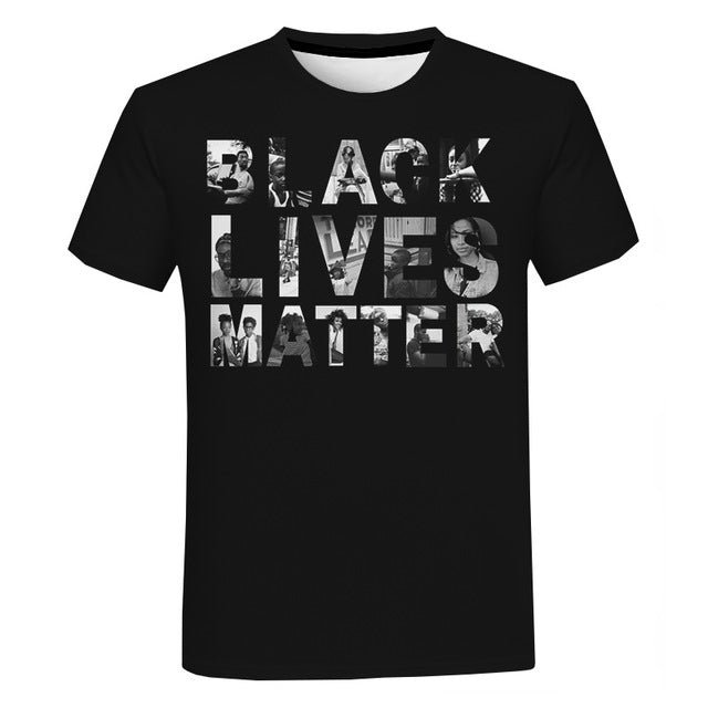 Black Lives Matter T Shirts Be the Change Support Equality - Superhero Gym Gear