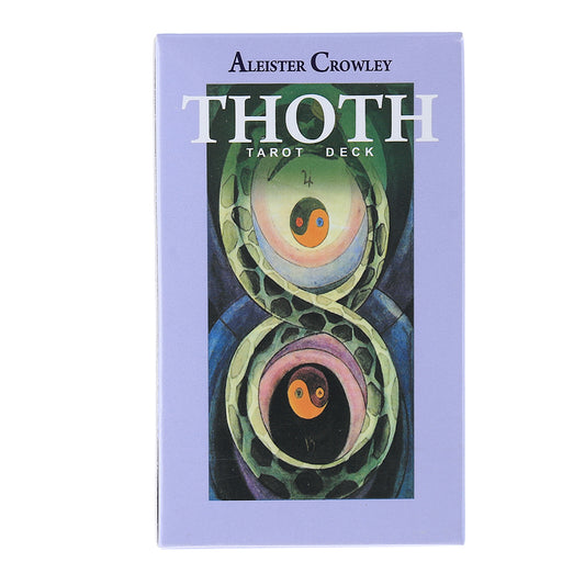 78Pcs Aleister Crowley Thoth Tarot Deck Cards for Divination