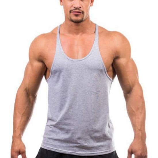 Casual Bodybuilding Vest Tank Top 100% Cotton Broadcloth Casual Bodybuilding Vest Tank Top 100% Cotton Broadcloth