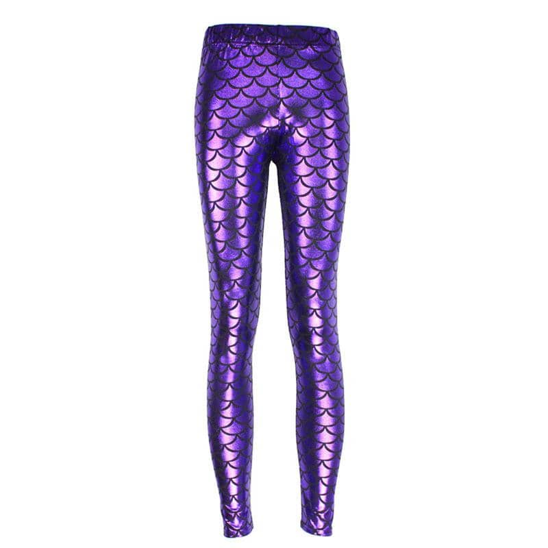 Purple Mermaid Women's Leggings - FitKing