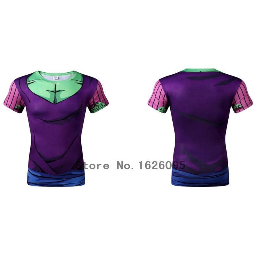 Dragon Purple Compression Shirt Short Sleeve - FitKing