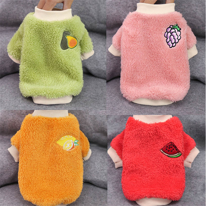 Dog Winter Fleece Sweater - Plush Sleeveless Vest Jackets For Small Dogs
