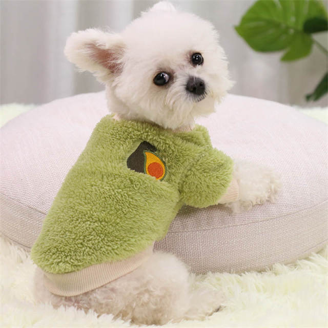 Dog Winter Fleece Sweater - Plush Sleeveless Vest Jackets For Small Dogs