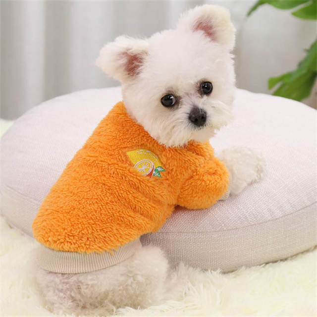 Dog Winter Fleece Sweater - Plush Sleeveless Vest Jackets For Small Dogs
