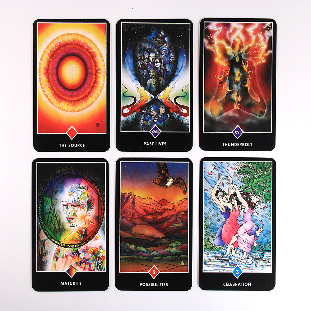 Osho Zen Tarot Fortune Telling Divination Oracle Cards With PDF Guidebook