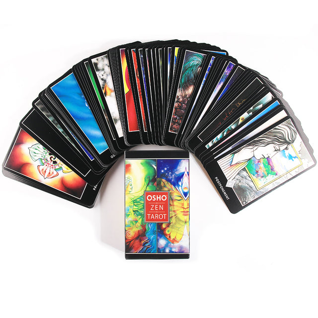 Osho Zen Tarot Fortune Telling Divination Oracle Cards With PDF Guidebook