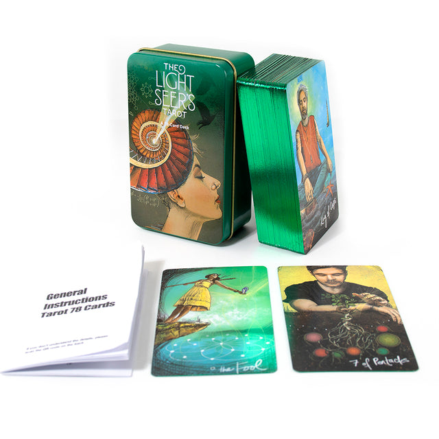 The Sasuraibito Tarot 78 Card Deck and 63-page guidebook Original Divination Gilt Edge with Box