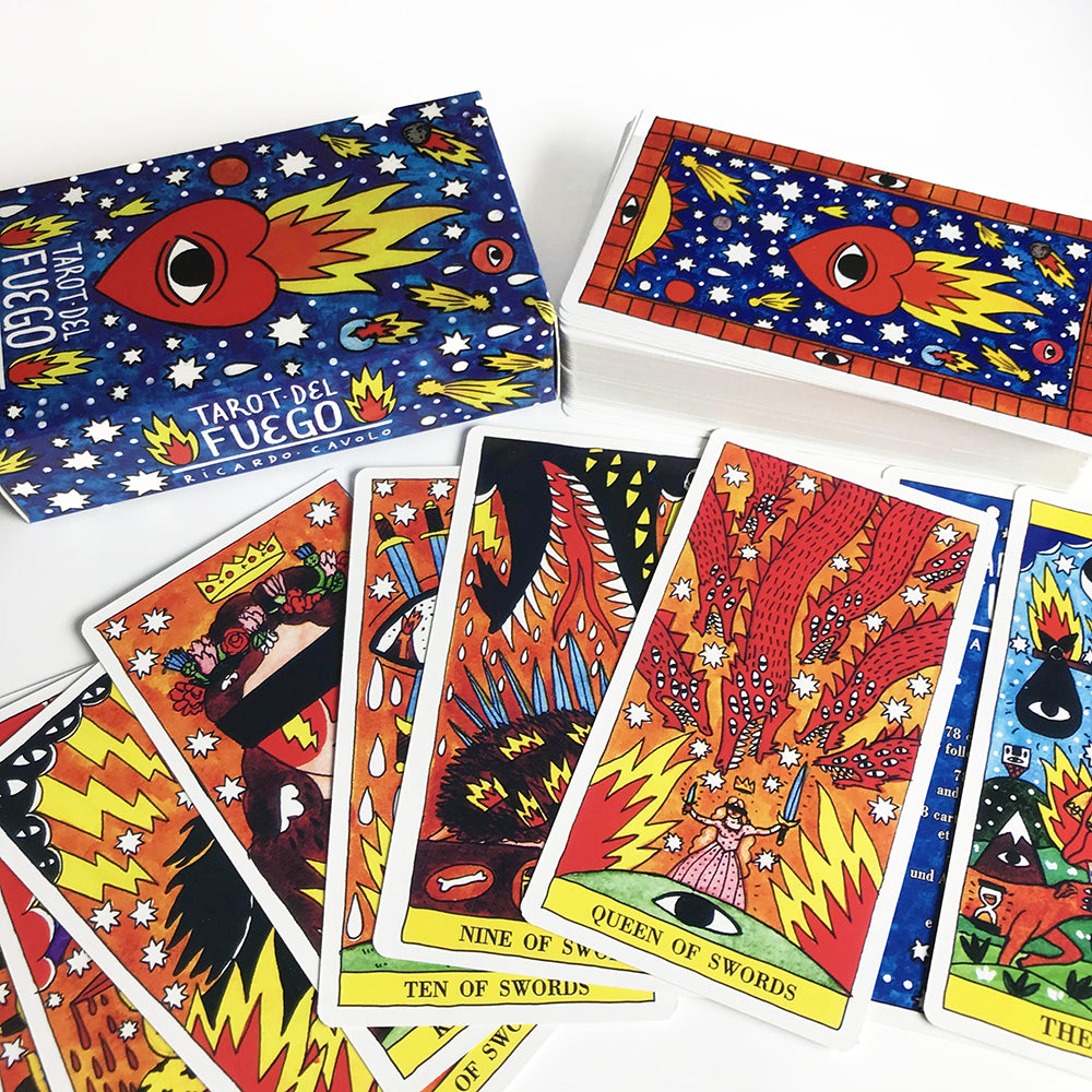 Tarot del Fuego Cards Oracles Deck