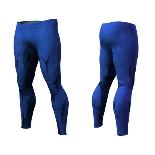Dragon Blue Warrior Leggings - FitKing