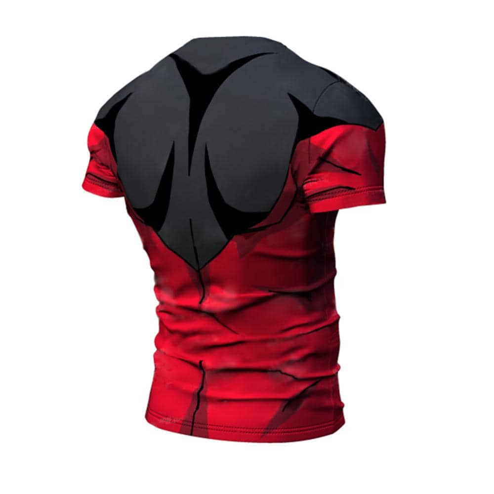 Dragon Red and Black Short Sheelve - FitKing