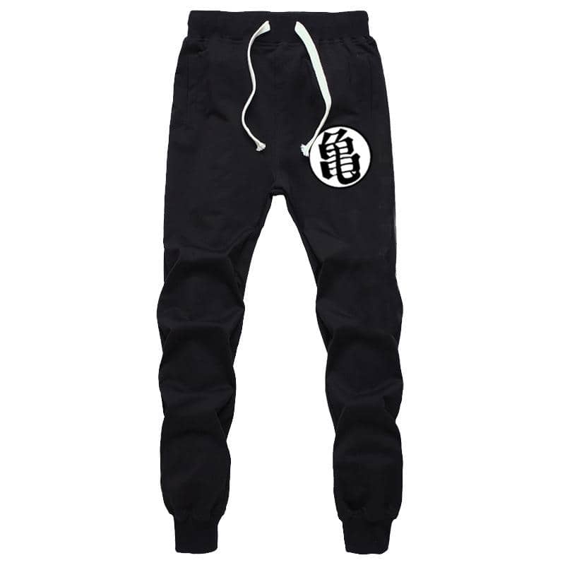 Dragon Joggers Black Workout Pants - FitKing