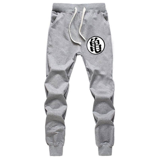 Dragon Joggers Gray Workout Pants Version 2 - FitKing