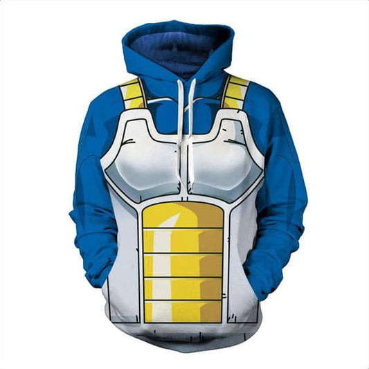 Blue Yellow Dragon Hoodie - FitKing