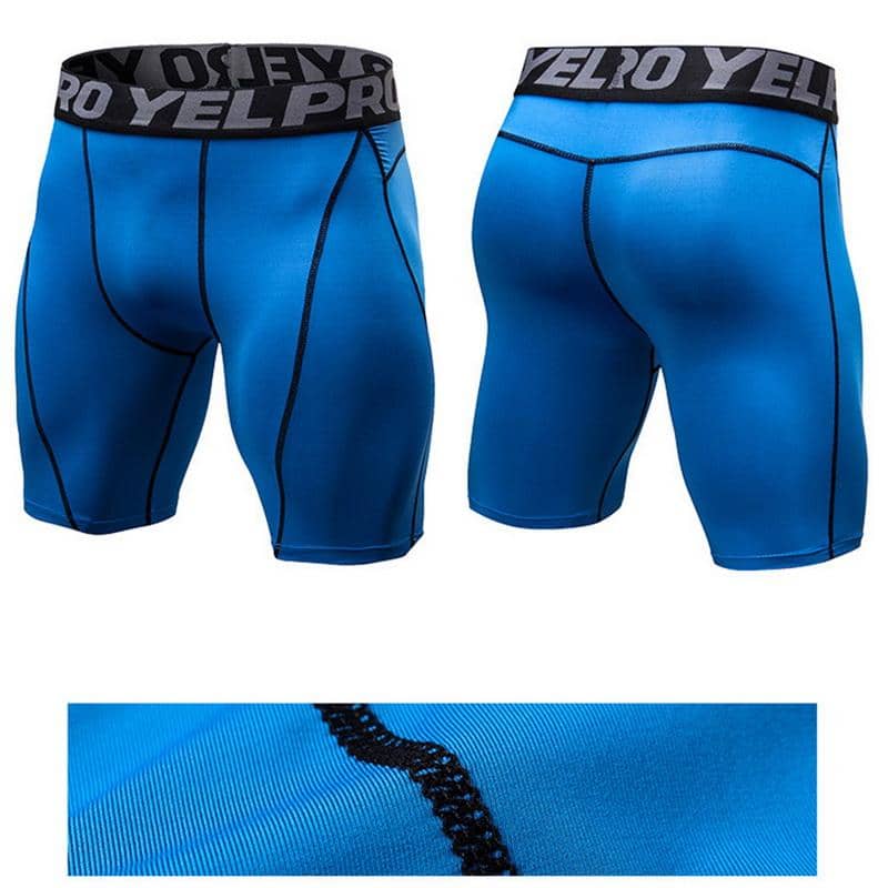 Men's Compression Fitness Shorts Quick Dry - Multiple Colors - FitKing