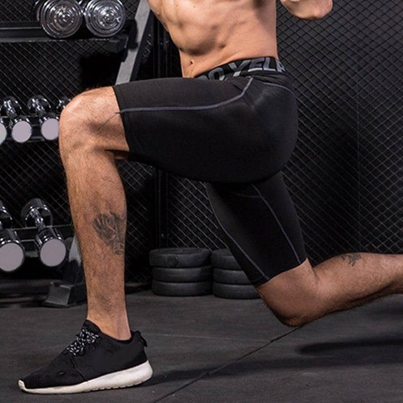 Men's Compression Fitness Shorts Quick Dry - Multiple Colors - FitKing